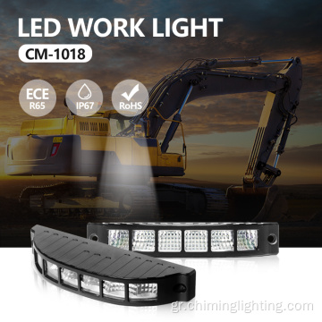 7 ιντσών 16W Beam LED LED Εργασιακό φως αυτοκινήτου Mount LED Light Bar Offroad Auto Accessories Light για το Jeep Cherokee XJ